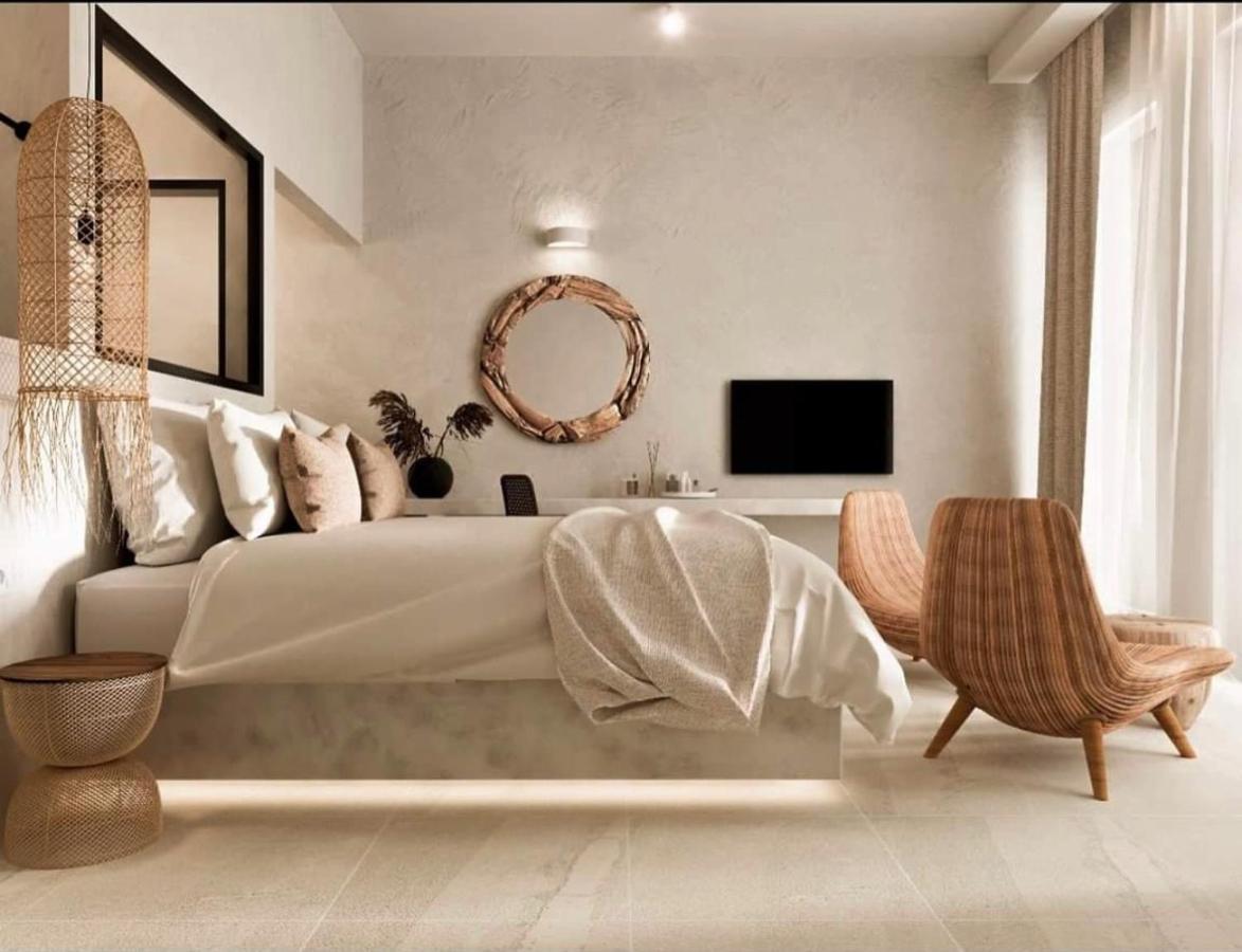 Delfini Beach Hotel & Suites アルハンゲロス エクステリア 写真