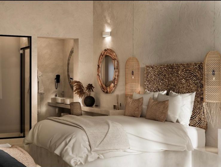 Delfini Beach Hotel & Suites アルハンゲロス エクステリア 写真