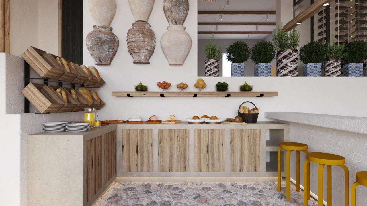 Delfini Beach Hotel & Suites アルハンゲロス エクステリア 写真